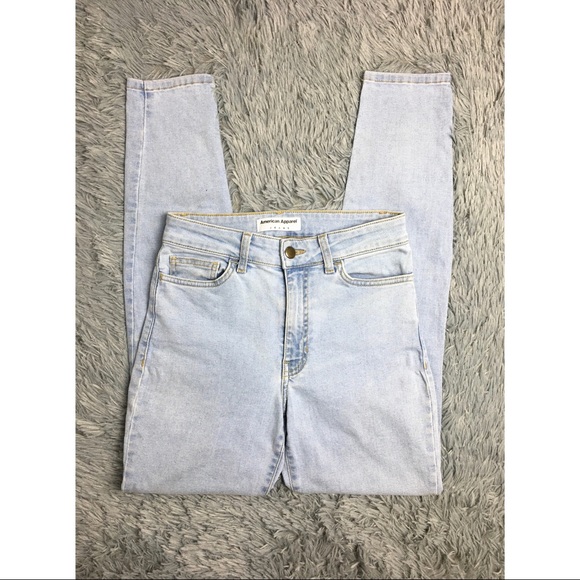 American Apparel High Waisted Jeans - Picture 3 of 5